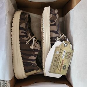 Hey Dude Kids Camouflage Sneakers